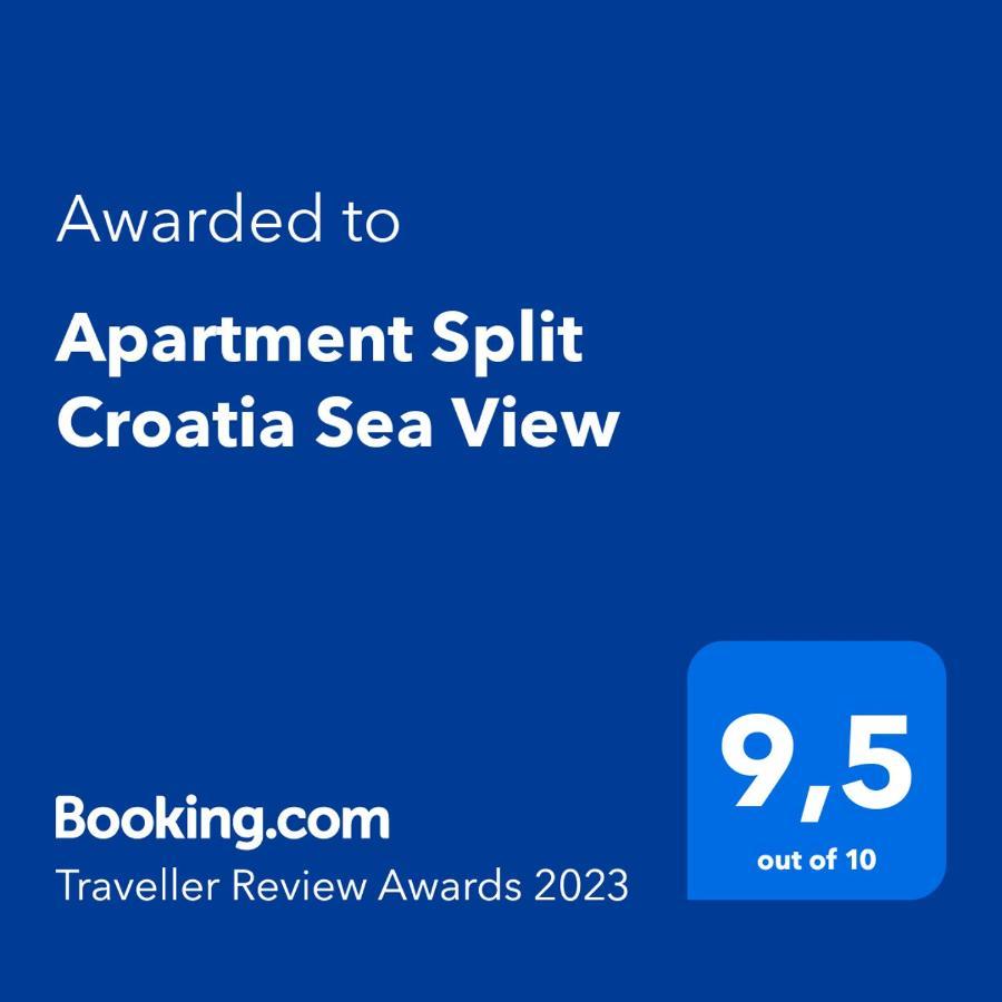 Apartment Split Croatia Sea View المظهر الخارجي الصورة